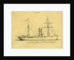 U.S. War Steamer R.B. Forbes by Alfred R Waud