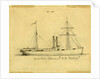 U.S. War Steamer R.B. Forbes by Alfred R Waud