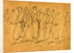 Elsworths Chicago Zouaves, 1861 by Alfred R Waud