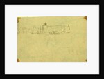 Unidentified city view, capitol done in distance by Alfred R Waud