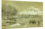 Fair Oaks, scene of the battle (drawn a day or two before the Confederate assault), 1862 ca. May 31, 1862-1865 by Alfred R Waud