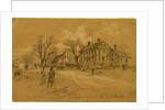 The Nelson House Yorktown used as a hospital by the rebels, 1862 May by Alfred R Waud