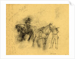 Two cavalrymen, 1864 by Alfred R Waud