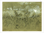 The charge of the 8th Vermont at the Battle of Winchester, 1864 September 19 by Alfred R Waud