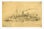 U.S. Steamer Adelaide, which plys between Baltimore & Fort Monroe by Alfred R Waud
