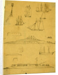 Sketches of ships and forts, 1860-1865 by Alfred R Waud
