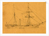 Pocohontas, broadside view of steam frigate, 1860-1865 by Alfred R Waud