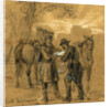 Lost horsemen. In search of a road, 1862 ca. November by Alfred R Waud