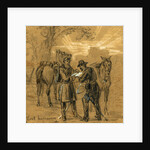 Lost horsemen. In search of a road, 1862 ca. November by Alfred R Waud