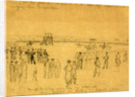 First military execution in Washington; hanging of a private for shooting his superior officer, 1862 January 6 by Alfred R Waud
