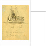 Danl Webster army mail boat on James river, 1860-1865 by Alfred R Waud