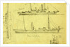 Sketches of four ships by Alfred R Waud