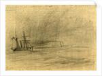 Capture of a blockade runner by Alfred R Waud