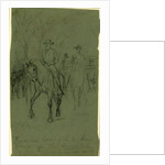 Genl. Lee leaving the McLean house after the surrender, 1865 April 9 by Alfred R Waud