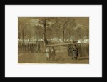 Camp of the second Connecticut regiment at Washington, in a grove on the north side of the city- Near the New York 7th by Alfred R Waud