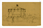 Lincoln's funeral procession by Alfred R Waud