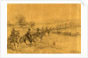 Pleasontons Cavalry deployed as skirmishers by Alfred R Waud