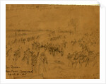Gen. Davis Near Paines Crossroad April 5, 1865 by Alfred R Waud
