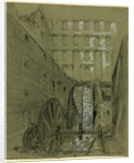 Ruins of the water wheel in Gallego Flour Mills, Richmond, Va. by Alfred R Waud