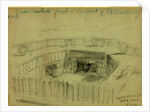 Casemented fort in front of Petersburg by Alfred R Waud