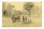 Falls Church, July 1st, 1861, Outpost by Alfred R Waud
