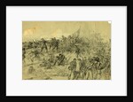 7th N.Y. Heavy Arty. in Barlows charge nr. Cold Harbor Friday June 3rd 1864 by Alfred R Waud