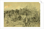 7th N.Y. Heavy Arty. in Barlows charge nr. Cold Harbor Friday June 3rd 1864 by Alfred R Waud