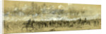 Grovers div. 19th Corps in action at the Battle in the Opequon by Alfred R Waud