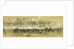 Grovers div. 19th Corps in action at the Battle in the Opequon by Alfred R Waud