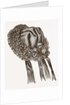 Back View Of Baby's Bonnet by Anonymous