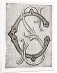 Monogram For Underlinen by Anonymous