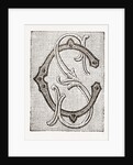 Monogram For Underlinen by Anonymous
