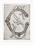 Monogram For Underlinen by Anonymous