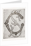 Monogram For Underlinen by Anonymous