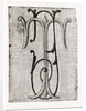 Monogram For Underlinen (t. J.) by Anonymous