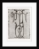 Monogram For Underlinen (t. J.) by Anonymous