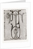 Monogram For Underlinen (t. J.) by Anonymous
