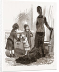 Costumes For A Young Mother And Children by Anonymous