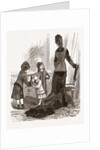 Costumes For A Young Mother And Children by Anonymous