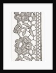 Lace Edging For Washing Materials by Anonymous