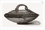 Work-basket Of Fancy Straw by Anonymous