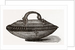 Work-basket Of Fancy Straw by Anonymous