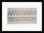 Design For Darning On Net by Anonymous