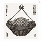 Embroidered Basket by Anonymous