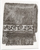 Towel Embroidered In Cord Stitch by Anonymous
