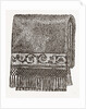 Towel Embroidered In Cord Stitch by Anonymous
