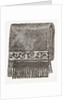 Towel Embroidered In Cord Stitch by Anonymous