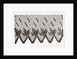 Design For Darning On Net by Anonymous