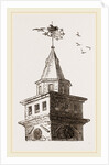 Rookery on Newcastle Exchange Spire UK by Anonymous