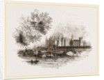 Richmond Palace in the olden time, London UK by Anonymous